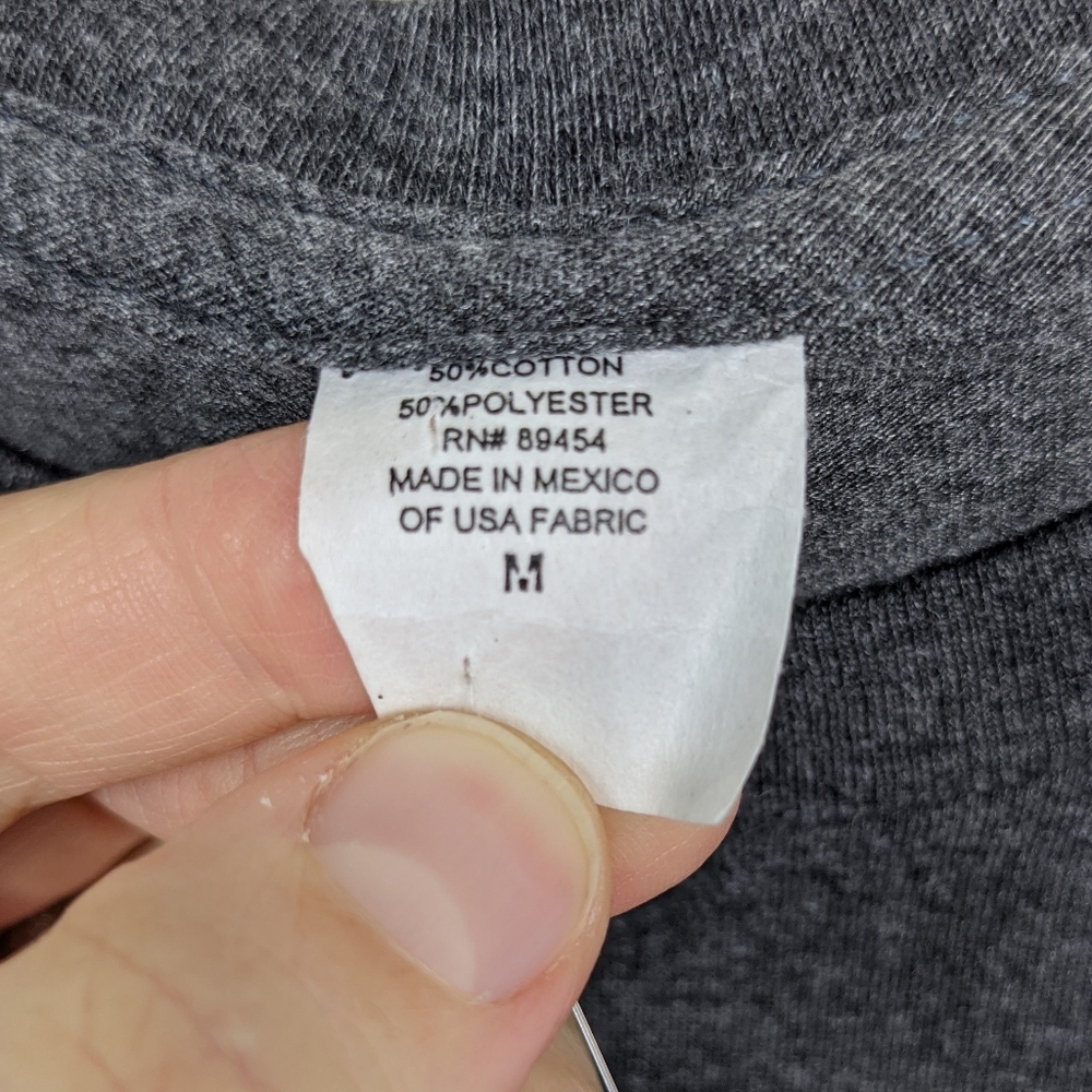 Lynyrd Skynyrd Biker Patch Gray Band T-Shirt - Picture 3 of 5